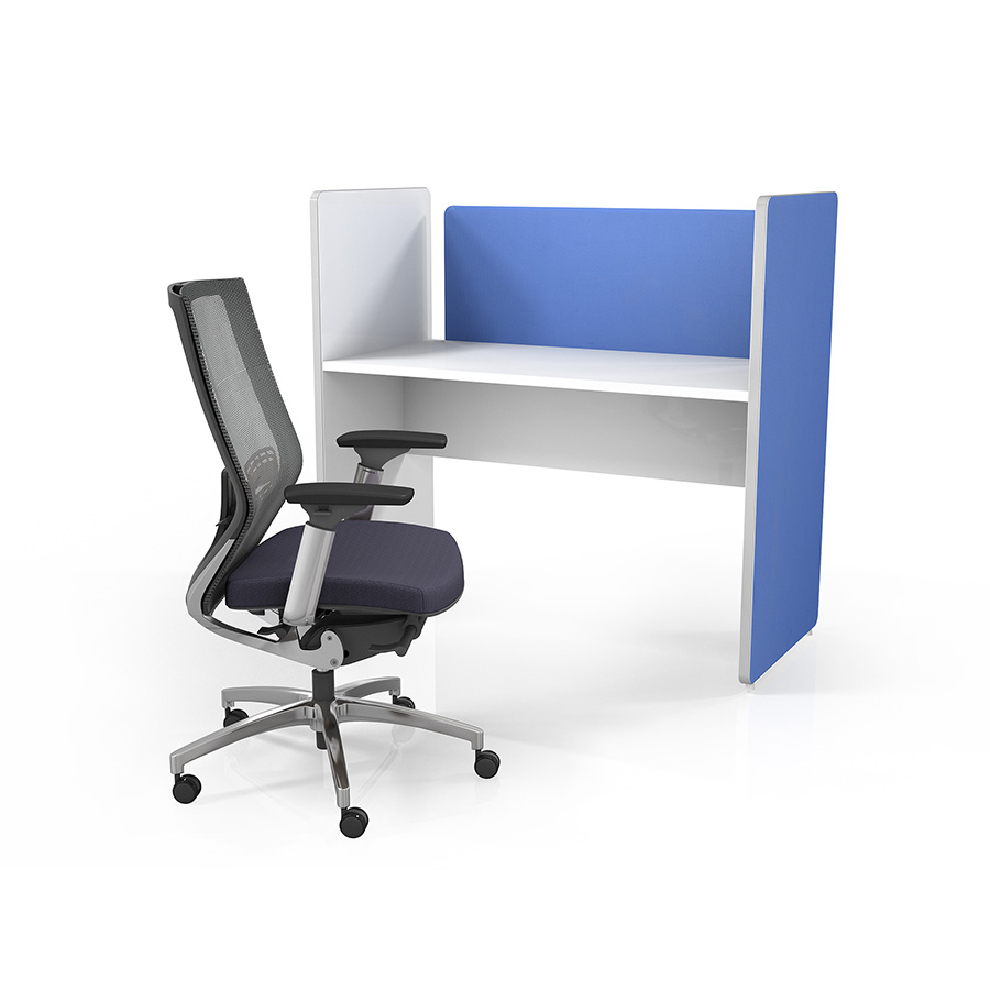 European Modern Office Partition Island Workstation Color Screen