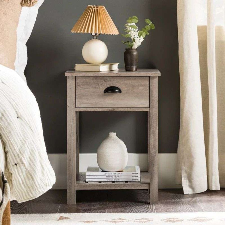 Home Furniture Bedside Tables Wooden Living Furniture