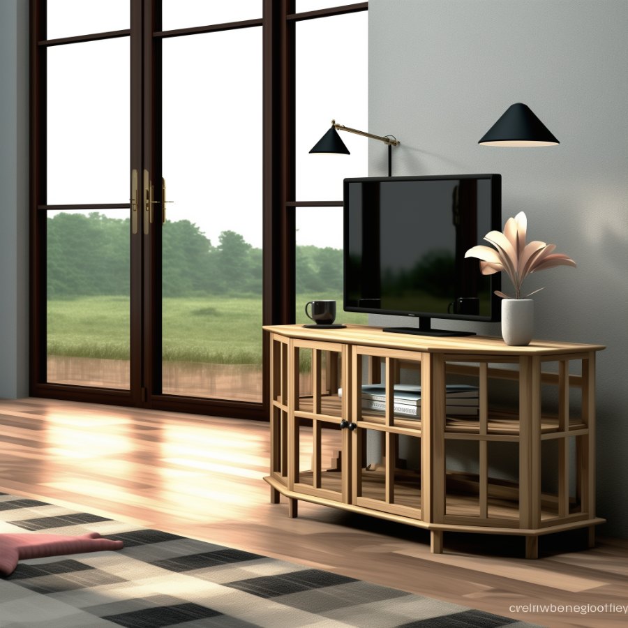 Living Room Furniture TV Cabinet Wooden Home Furniture