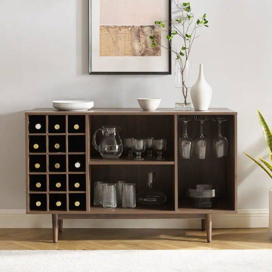 Wesome Factory Dining Furniture Luxury Wine Rack Office Wooden Wine Cabinet