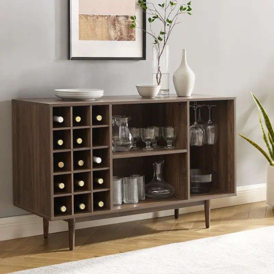 Wesome Factory Dining Furniture Luxury Wine Rack Office Wooden Wine Cabinet