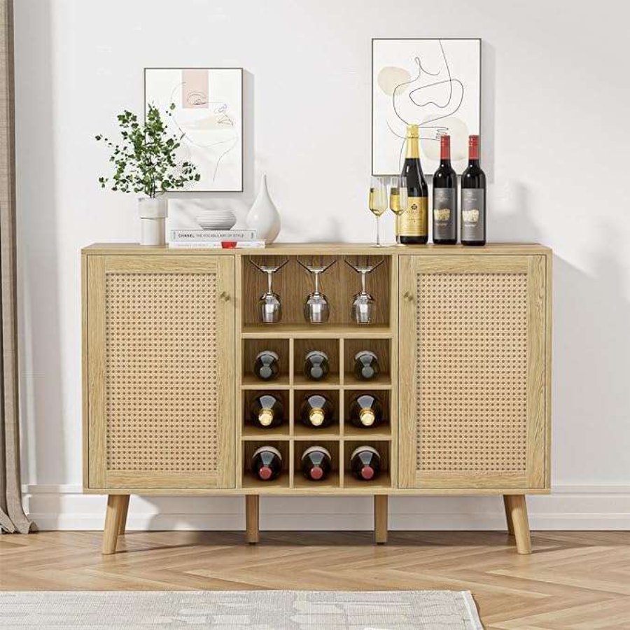 Wesome Factory Dining Furniture Luxury Wine Rack Office Wooden Wine Cabinet