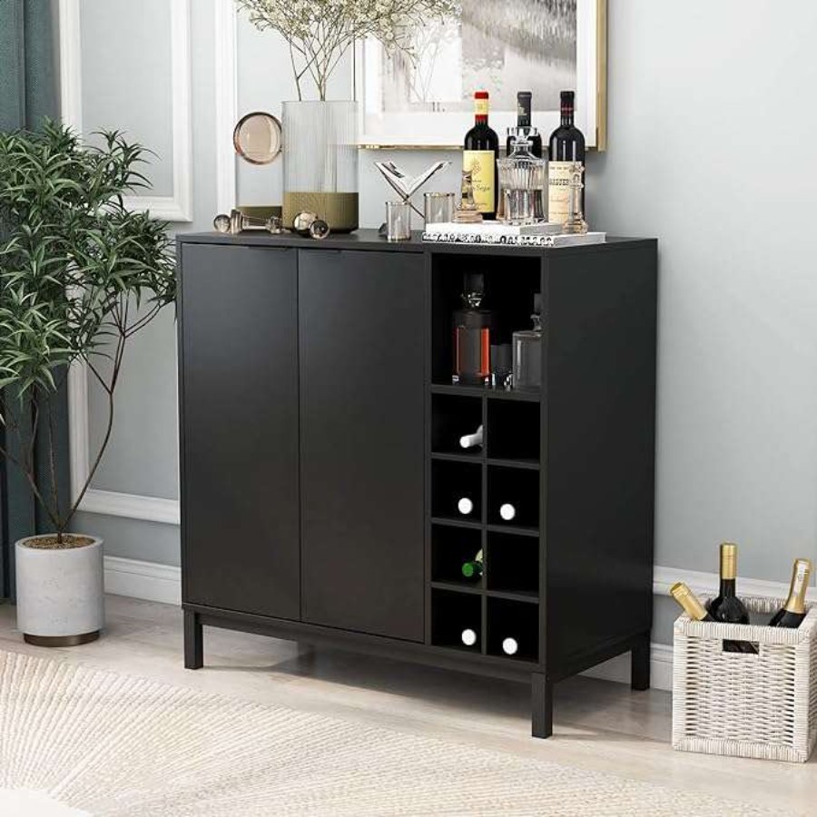 Wesome Factory Dining Furniture Luxury Wine Rack Office Wooden Wine Cabinet