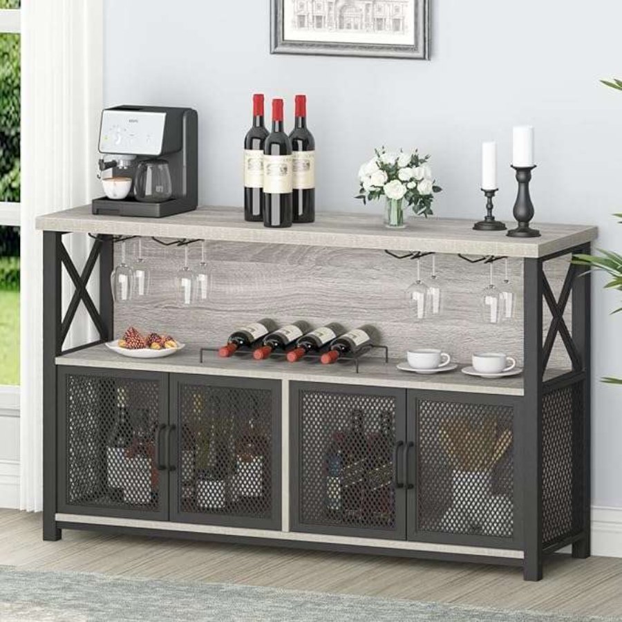 Wesome Factory Dining Furniture Luxury Wine Rack Office Wooden Wine Cabinet