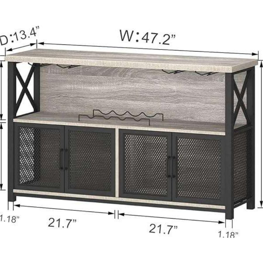 Wesome Factory Dining Furniture Luxury Wine Rack Office Wooden Wine Cabinet