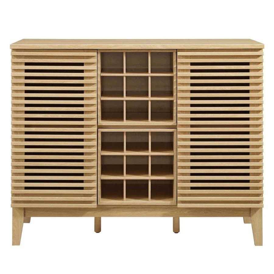 Wesome Factory Dining Furniture Luxury Wine Rack Office Wooden Wine Cabinet