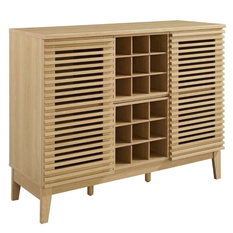 Wesome Factory Dining Furniture Luxury Wine Rack Office Wooden Wine Cabinet