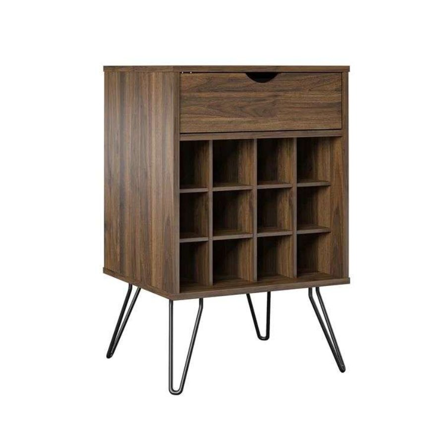 Wesome Factory Dining Furniture Luxury Wine Rack Office Wooden Wine Cabinet