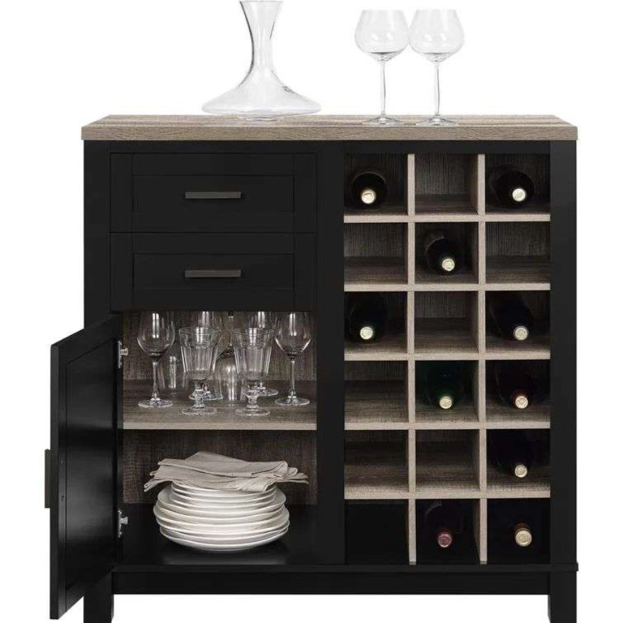 Wesome Factory Dining Furniture Luxury Wine Rack Office Wooden Wine Cabinet