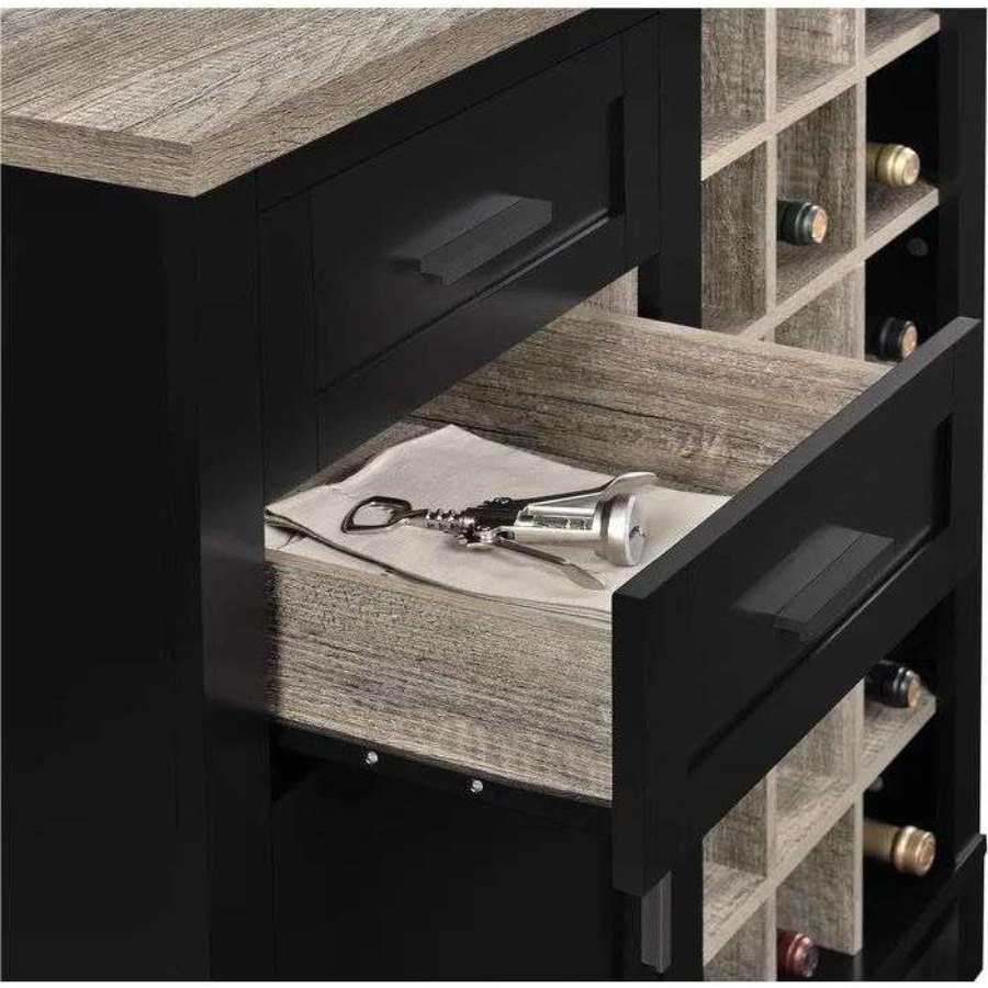 Wesome Factory Dining Furniture Luxury Wine Rack Office Wooden Wine Cabinet