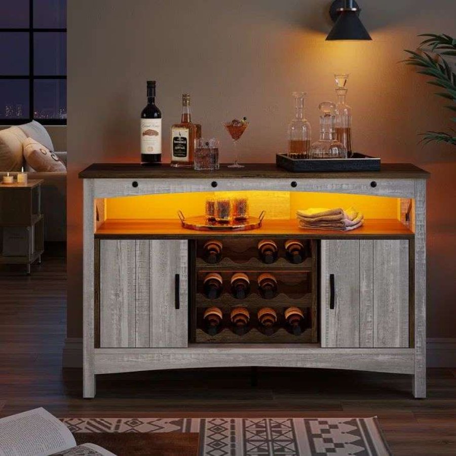 Wesome Factory Dining Furniture Luxury Wine Rack Office Wooden Wine Cabinet