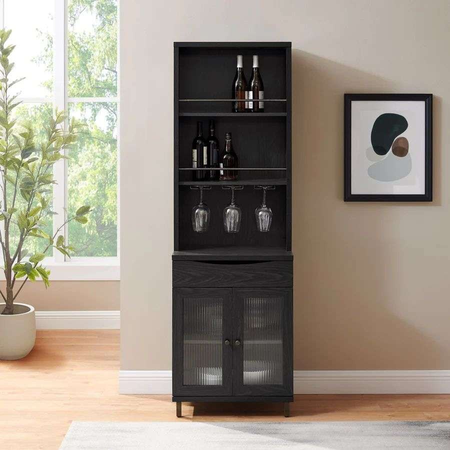 Wesome Factory Dining Furniture Luxury Wine Rack Office Wooden Wine Cabinet